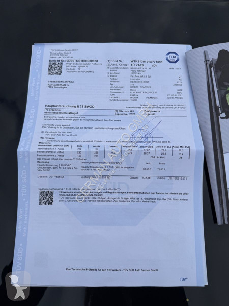 Haszongépjármű Mercedes E  D  Limousine