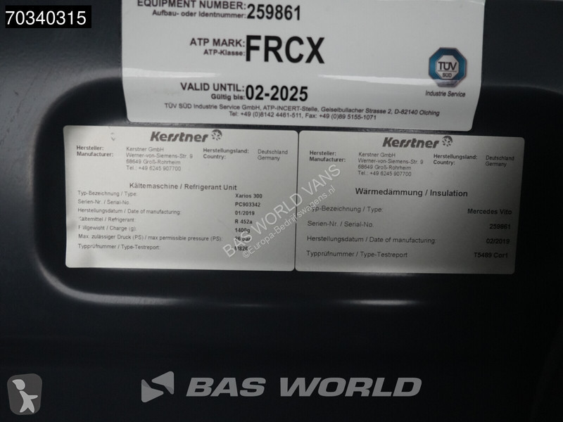 Mercedes 114 Koel/Vrieswagen Kerstner Carrier...