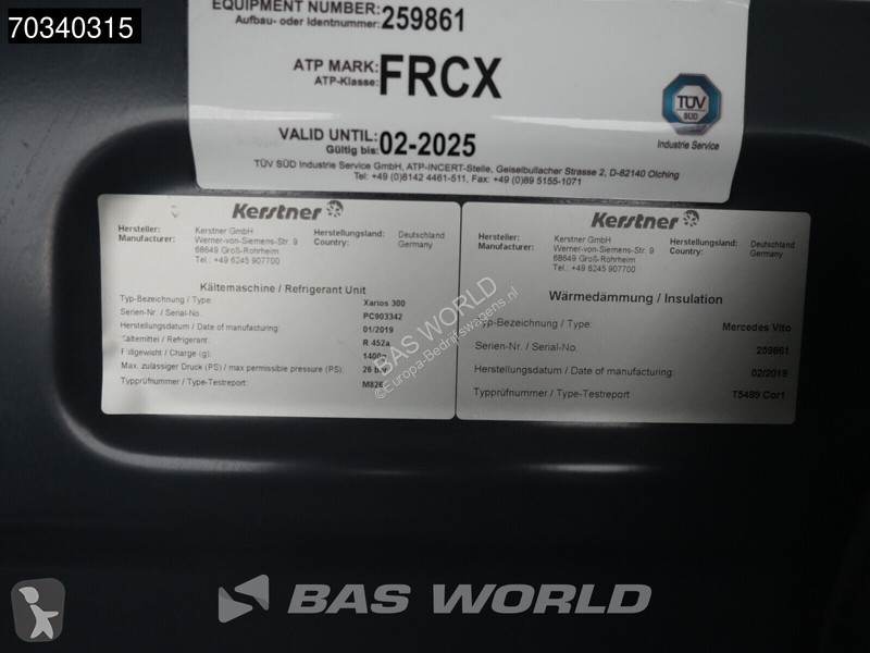 Mercedes 114 Koel/Vrieswagen Kerstner Carrier...