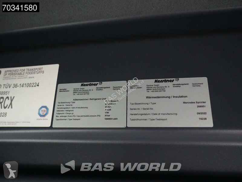 Furgoneta Mercedes 317 CDI Automaat Koelwagen...