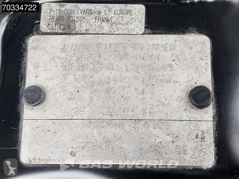 Bedrijfswagen Citroën 165PK D'Hollandia...