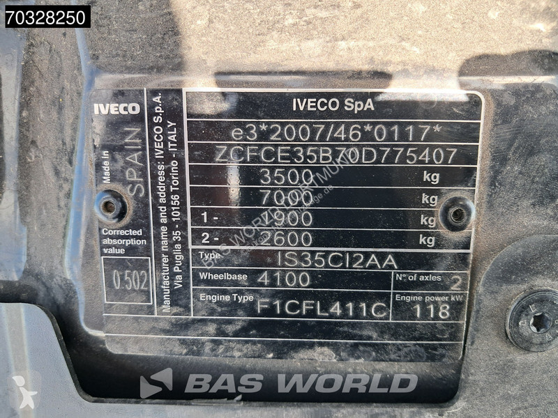 Iveco 35C16 3.0L Ladebordwand NEUES MODEL...