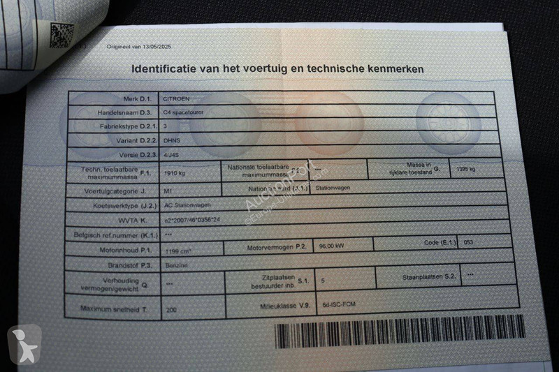 Nyttofordon Citroën Spacetourer