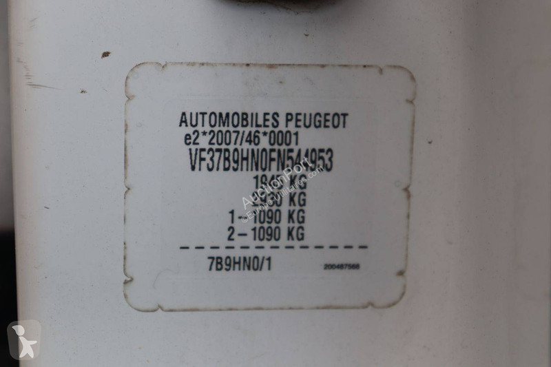 Véhicule utilitaire Peugeot