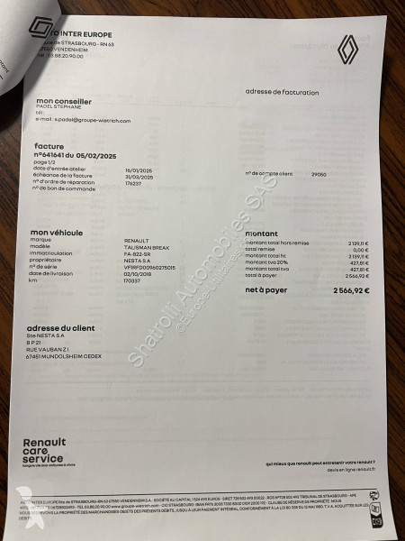 Bedrijfswagen Renault 1.6 dCi 160ch BVA...