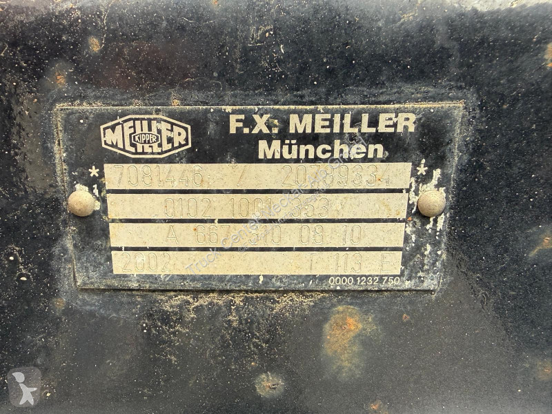عربة نفعية Mercedes 615 D 3-S-Kipper DOKA 2xAHK...