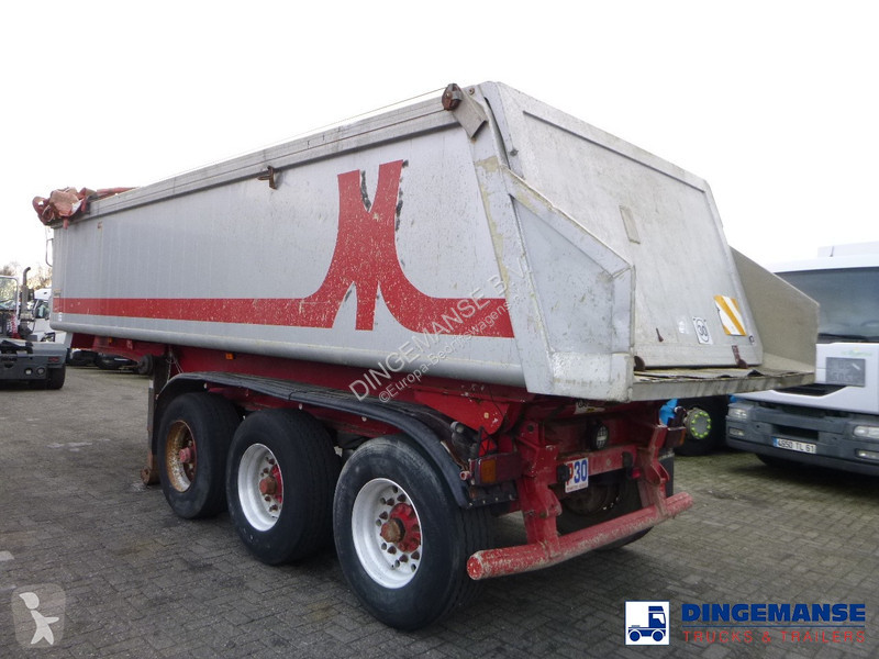 Bedrijfswagen   Tipper trailer alu 21 m3 +...