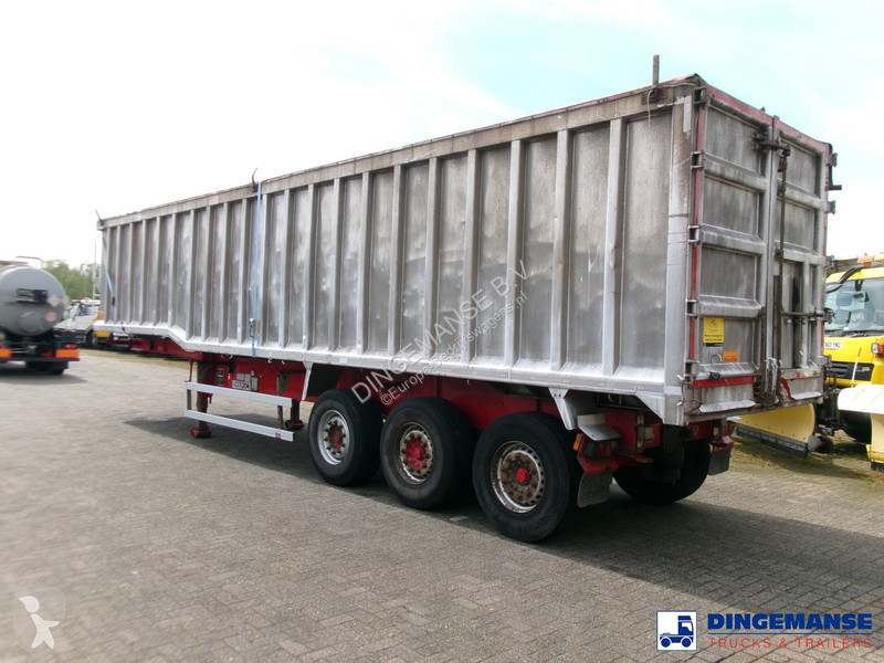 عربة نفعية   Tipper trailer alu 55 m3 + tarpaulin