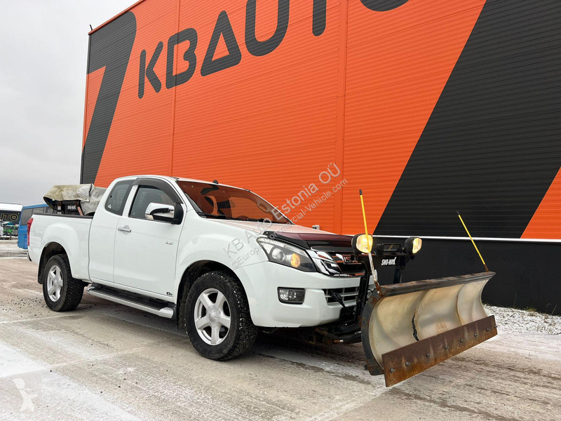 Nyttofordon Isuzu 4x4 SNOW PLOW & SPREADER D-max