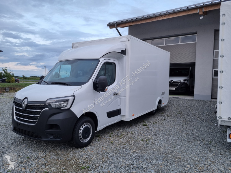 Furgoneta Renault 165 Koffer Platform Tiefrahmen