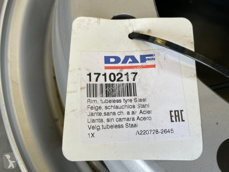 Užitkové vozidlo DAF 1710217 STALEN VELG 8...