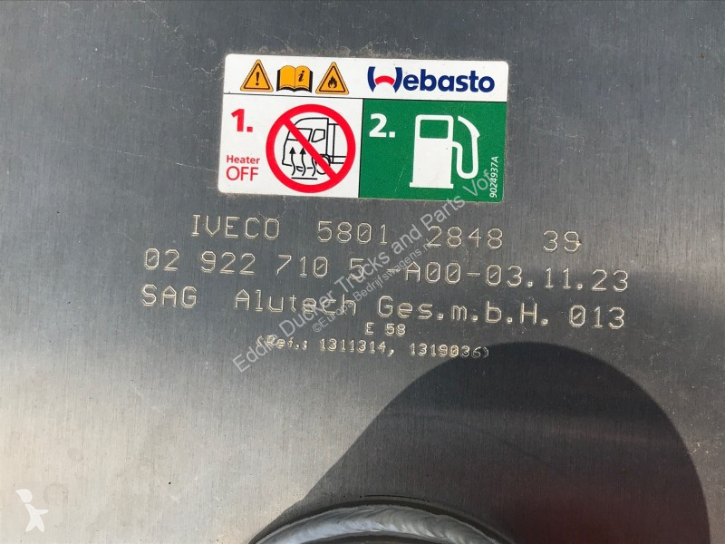 Veículo utilitário Iveco 5801284839 FUEL TANK...