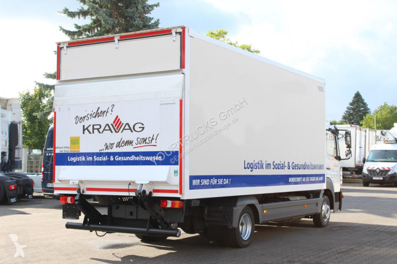 Vrachtwagen Mercedes 818 E6 Koffer 6m Klima LDW...