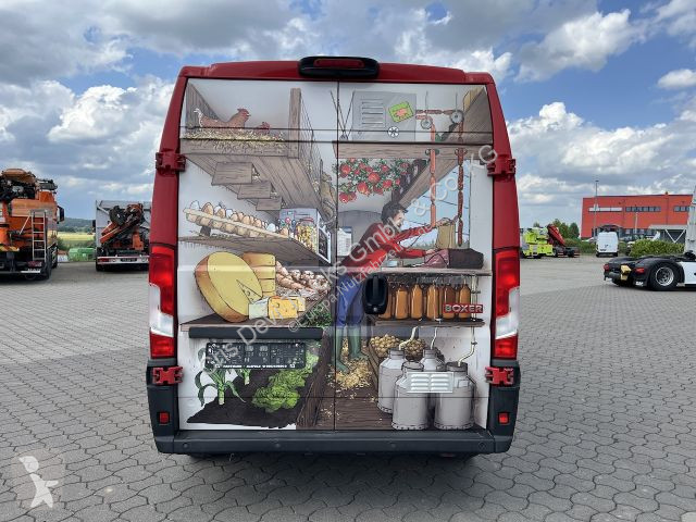 Nyttofordon Peugeot Verkaufsfahrzeug Foodtruck