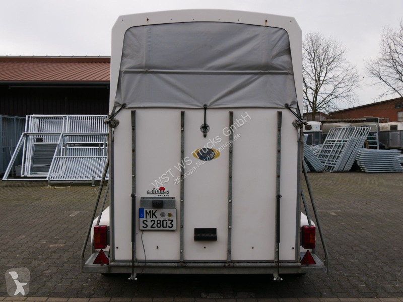 مقطورة  Vollpoly 2 Pferde mit Sattelkammer