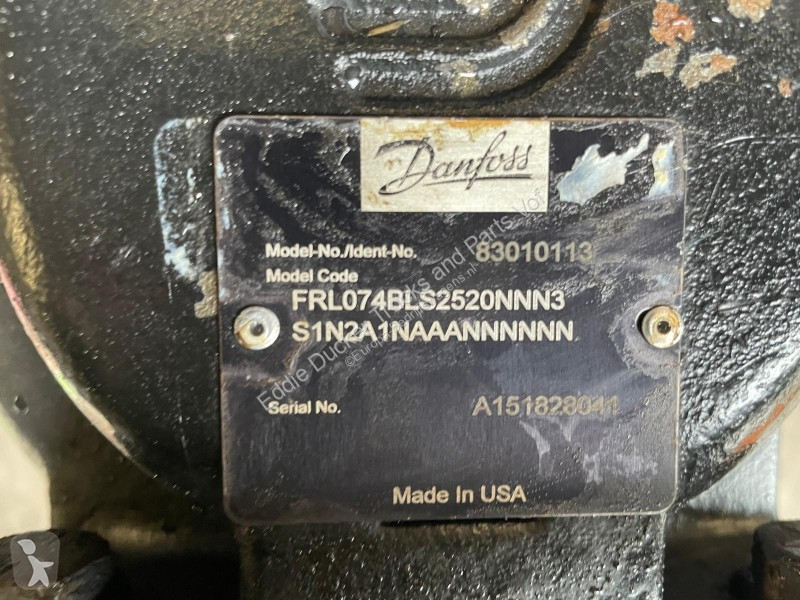 Bedrijfswagen  DANFOSS PLUNJER PUMP...