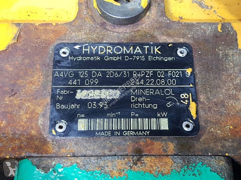 Samochód dostawczy Hydromatik...