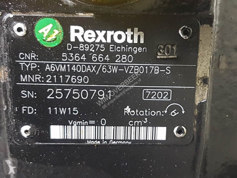 Nyttofordon Terex TL210-5364664280-Rexroth...