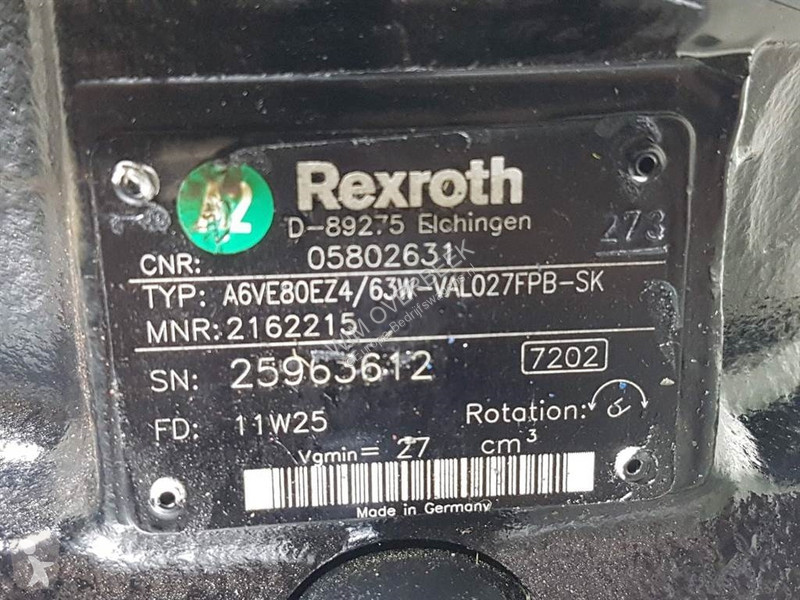 Samochód dostawczy Bomag 05802631-Rexroth...