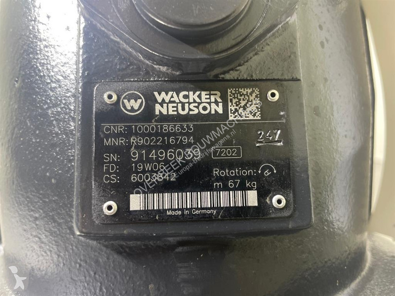 عربة نفعية  1000186633-Rexroth A6VM160-Drive...