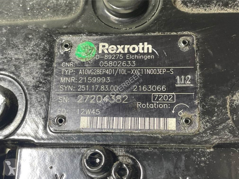 Furgoneta Bomag -Rexroth A10VG28EP4D1/10L-Drive...