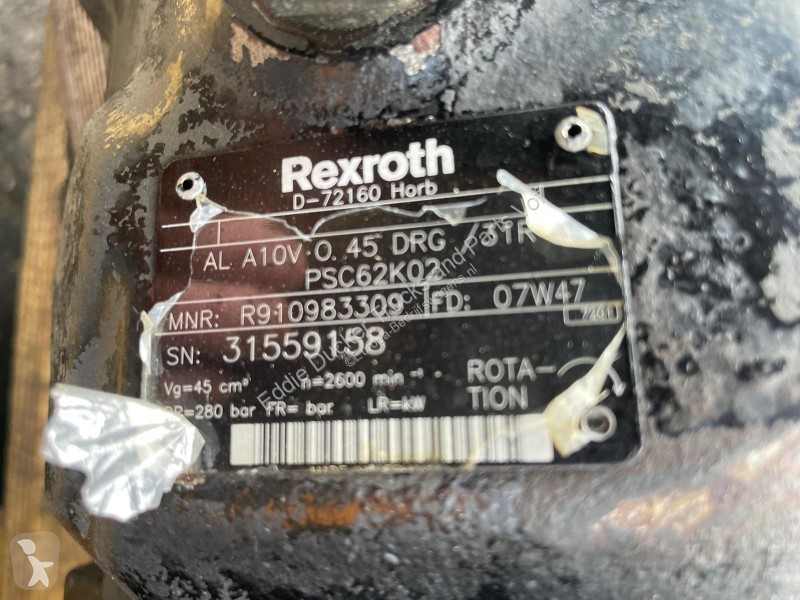 Bedrijfswagen  REXROTH PLUNJERPOMP AL A10V-0.45...
