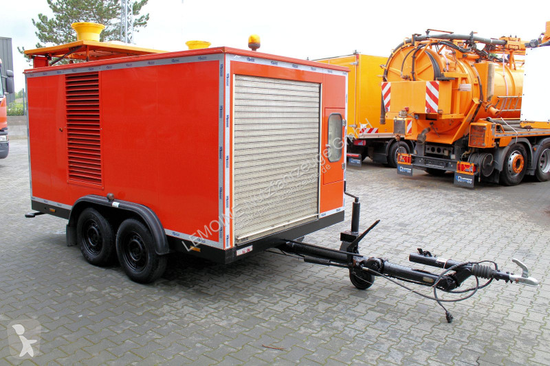 Mobiles STROM-Aggregat 27,5 kVA + Sielbelüfter...