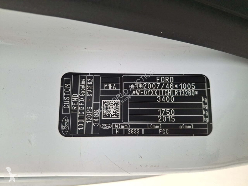 Лекотоварен автомобил Ford 340 1.0 L1H1 PHEV Tr...