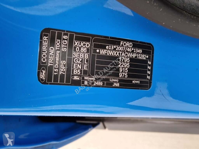 Užitkové vozidlo Ford 1.5 TDCI Trend Airco/NAV...