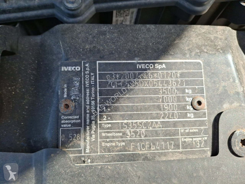 Furgoneta Iveco 3.0D 352L DC 6P. H2 AUT/ECC