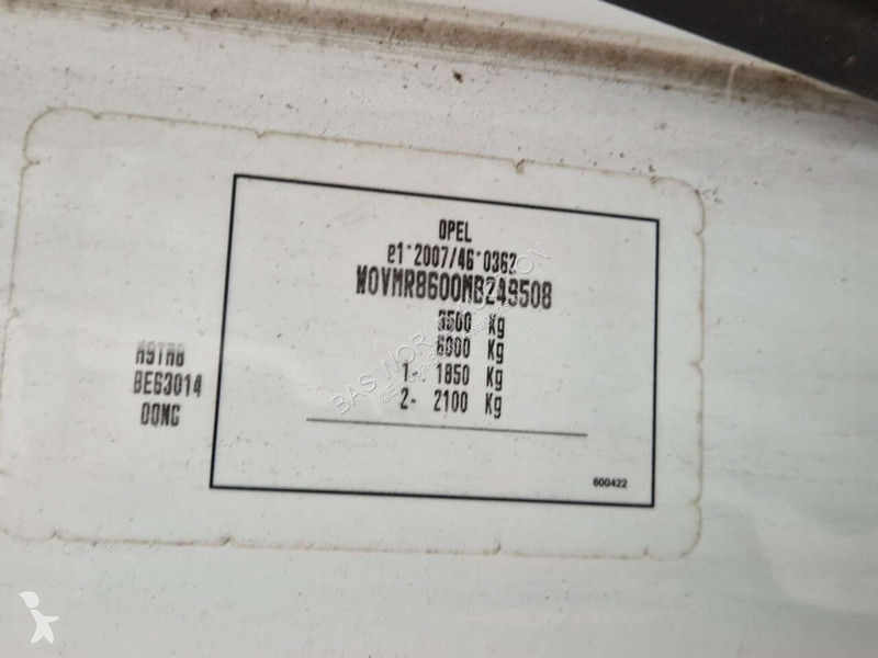 Furgoneta Opel 2.3DT L2H2 Airco/NAV/PDC