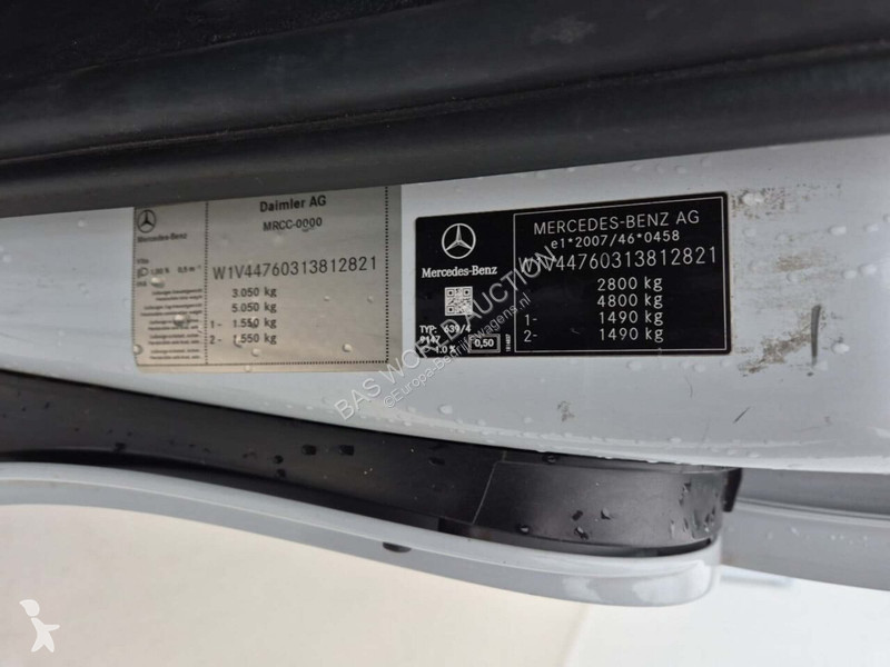 Užitkové vozidlo Mercedes Lang AUT/ECC/NAV/PDC...