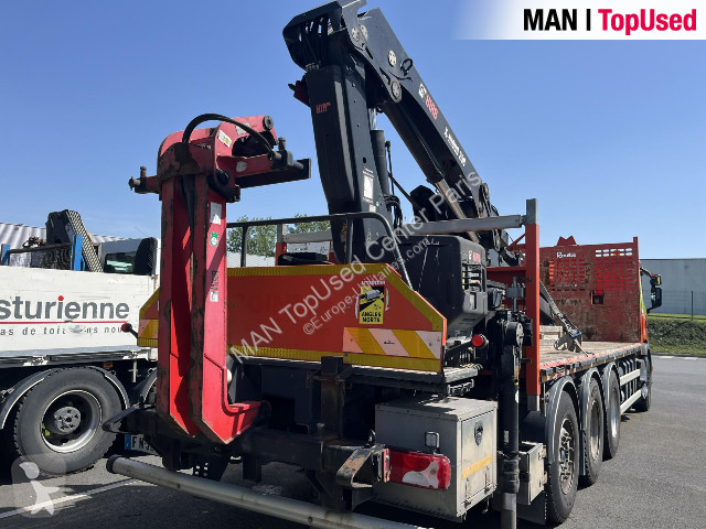 Scania PLATEAU Grue arrière van