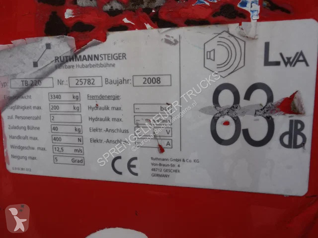 Mercedes 311 TB220 Transporter