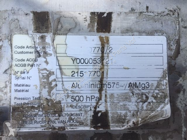 Veículo utilitário  FUEL TANK 270 LTR