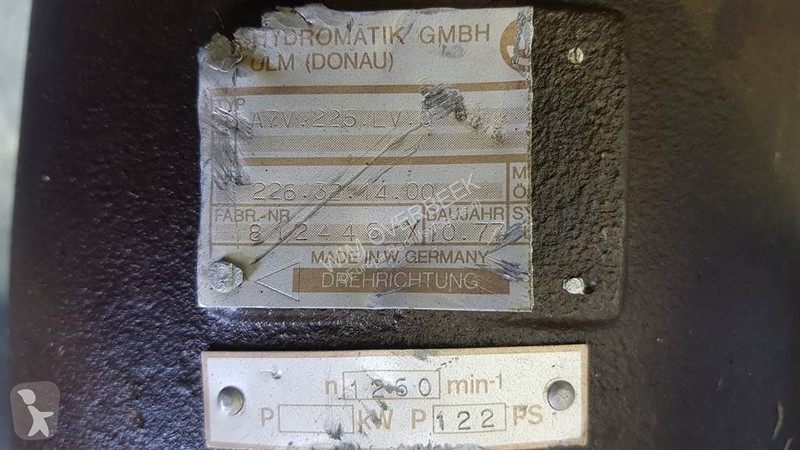 Véhicule utilitaire Hydromatik A7V225LV0 -...