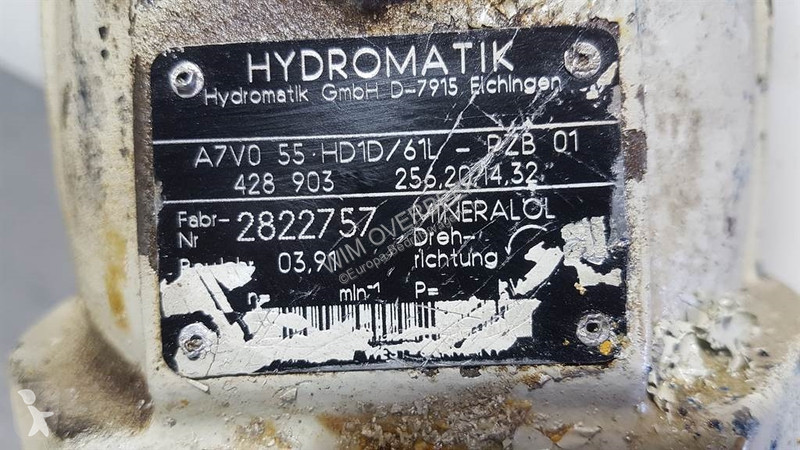Samochód dostawczy Hydromatik A7VO55HD1D/61L -...