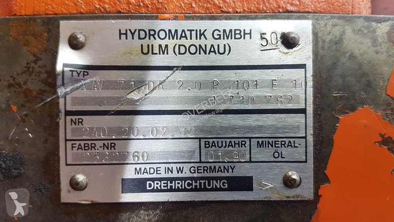 Furgoneta Hydromatik A4V71DA2.0R101E10 - Drive...