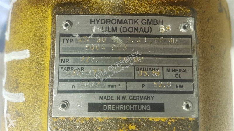 Nyttofordon Hydromatik A7V80LV20LZF0D - Load...