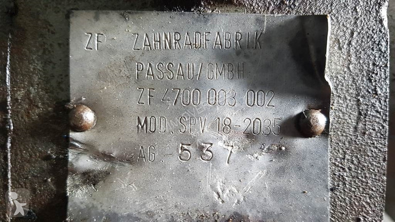 Samochód dostawczy ZF SPV18-2035 - 4700003002 -...