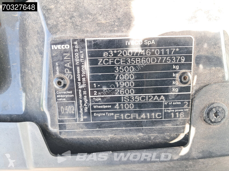 عربة نفعية Iveco 35C16 3.0L Ladebordwand NEUES...