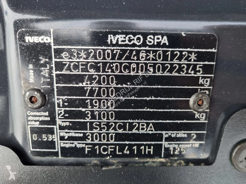 Furgoneta Iveco 40C17 BE Combi/ Kuhlkoffer...