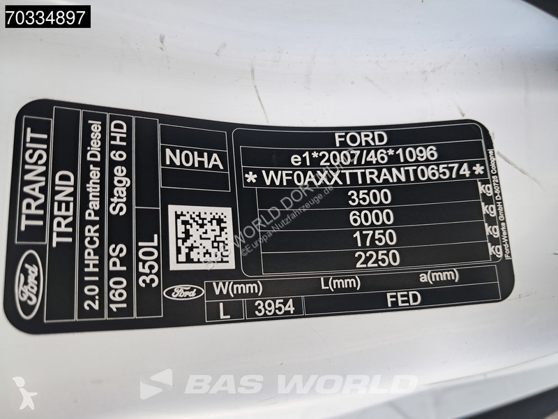 Furgoneta Ford 170pk Ladebordwand 170PS Koffer...