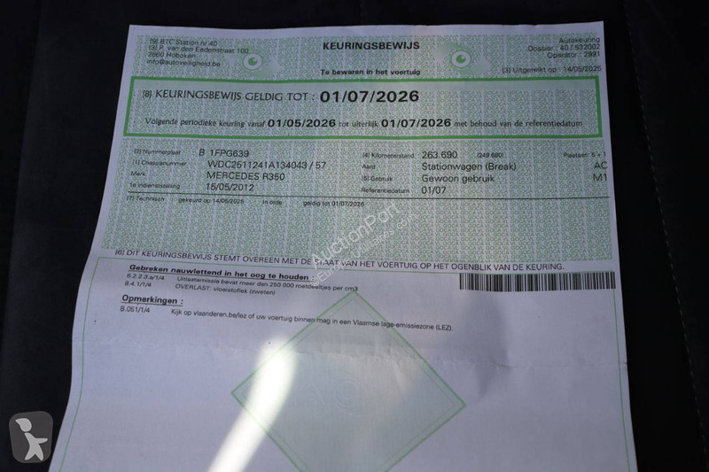 Nyttofordon Mercedes R CDI