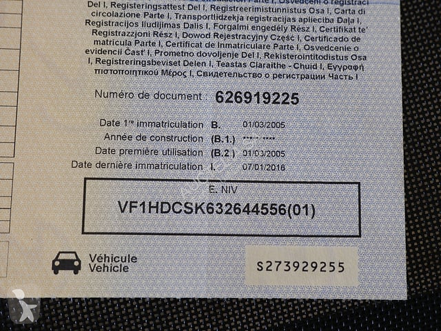 Véhicule utilitaire Renault