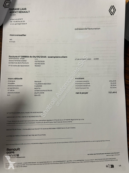 Bedrijfswagen Renault 1.6 dCi 160ch BVA...