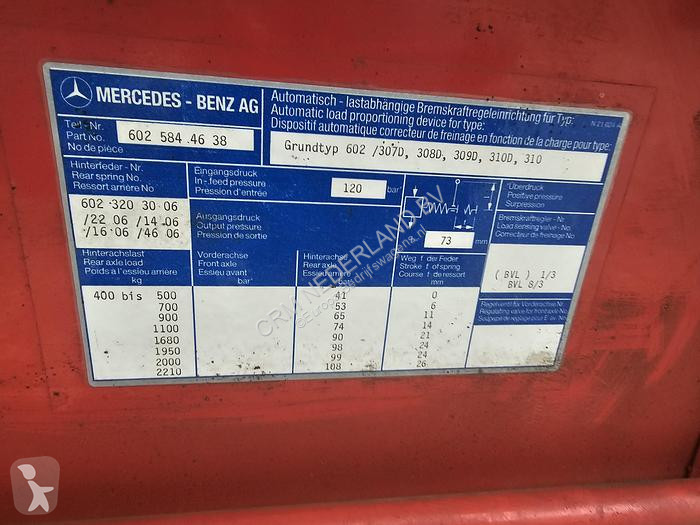 Véhicule utilitaire Mercedes 310 A | BENZINE |...