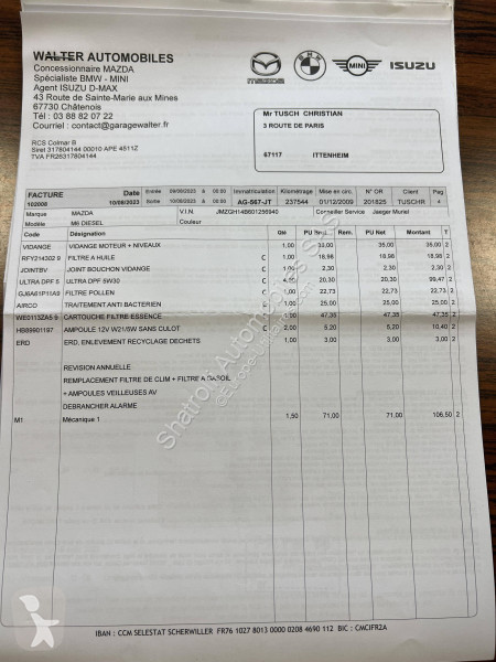 Samochód dostawczy Mazda II 2.2 MZR-CD 163ch...