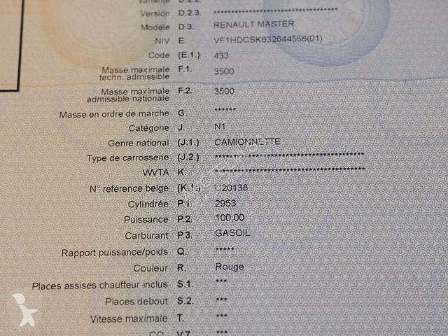 Véhicule utilitaire Renault