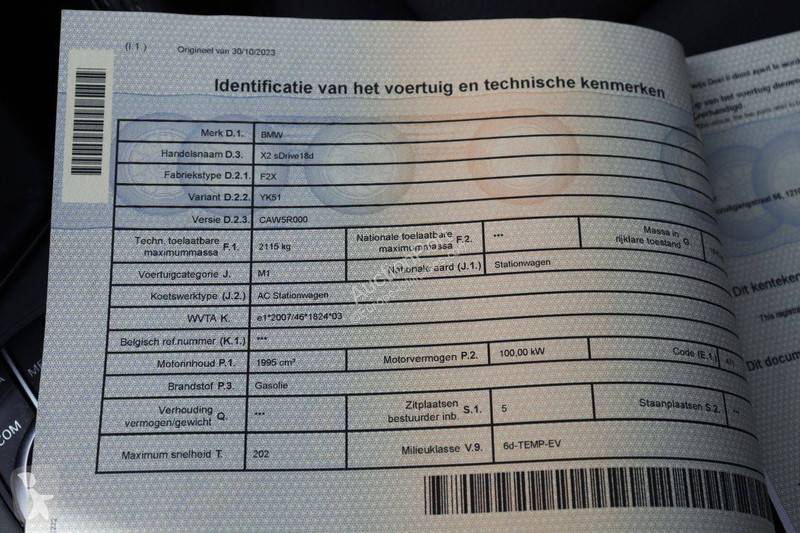 Nyttofordon BMW sDrive 18d